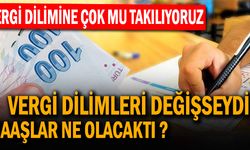 Vergi dilimine çok mu takılıyoruz? Vergi dilimleri değişseydi maaşlar ne kadar olacaktı?