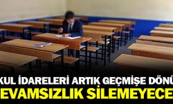 Okul İdareleri artık öğrencilerin devamsızlıklarını silemeyecek!