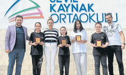 Aynı okuldan dört Türkiye birincisi