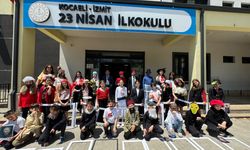 “23 Nisan İlkokulu’nda Sanat Sergisi Büyüledi”