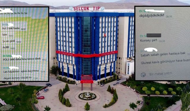 O doktorlar görevden alındı! Rezil yazışmaları deşifre olmuştu...