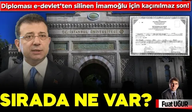 Diploması e-devlet’ten silinen İmamoğlu için kaçınılmaz son! Sırada ne var?