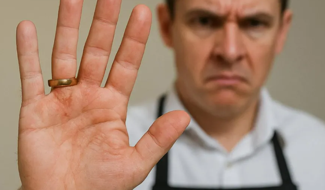 RESTORANLARDA HİJYENDE GÖZDEN KAÇAN TEHLİKE: YÜZÜK VE TAKILAR
