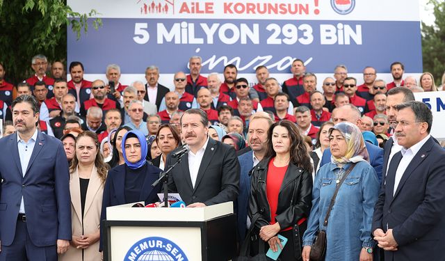 5 Milyon 293 Bin İmza TBMM’de
