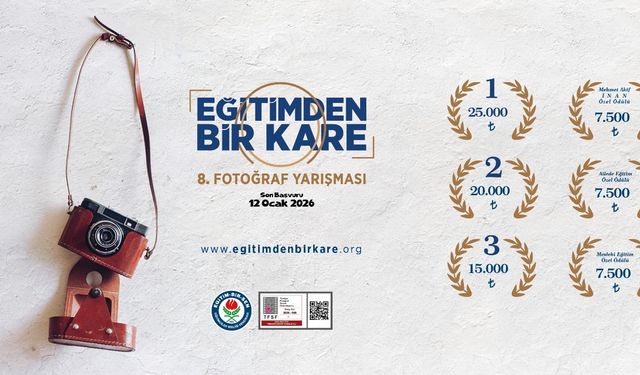 Eğitimi Sanatla Buluşturan "Eğitimden Bir Kare" Fotoğraf Yarışması Başvuruları Başladı
