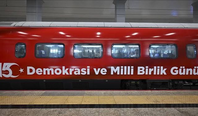 15 Temmuz Demokrasi Treni: 90 Bin KM Yol Kat Edecek