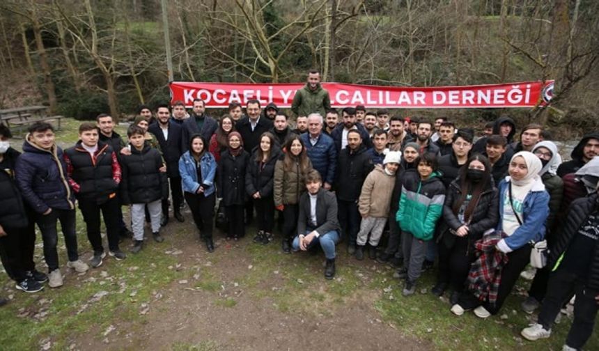Yığılca'lı gençler piknikte buluştu