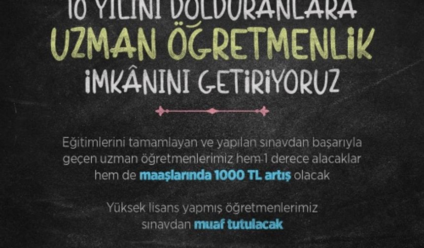 İşte Öğretmen Meslek Kanunun Detayları